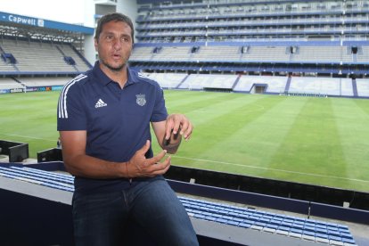 Siento mucha felicidad cuando veo que los chicos de reserva entrenan con el equipo de primera, dice Javier Klimowicz