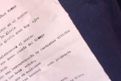 El trabajo entregado a una de las clientes ocasionales que tienen estos jóvenes bardos