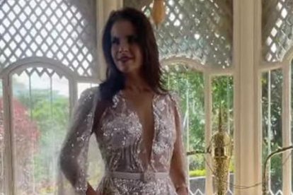 A la boda asistieron solo familiares y amigos cercanos de la pareja.