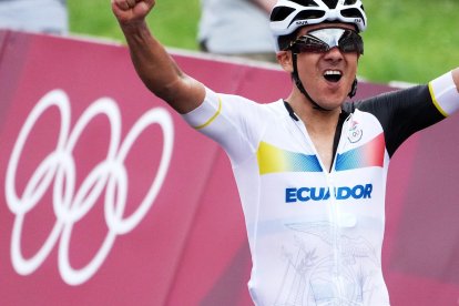 Richard Carapaz con la conquista del oro olímpico y el podio en el Tour de Francia se comvirtió en el tricolor más destacado de 2021.