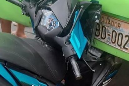 El servidor de tránsito viajaba en una motoneta con dirección a su casa.