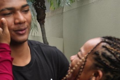 Katty y su hijo Michael, siempre ha estado juntos.