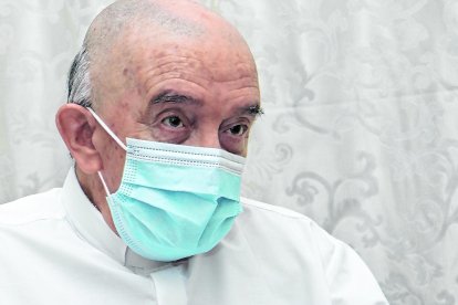 Padre Alfonso Reyes, vicario del Santuario del Cristo del Consuelo