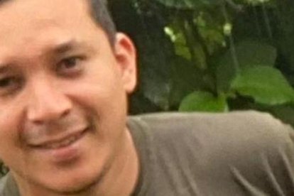 La familia proporcionó esta foto de Wilson Gómez, de 29 años, quien está desaparacido desde hace 5 días.