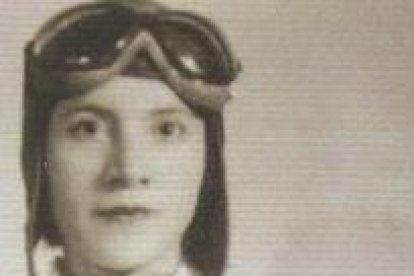 Hermelinda fue la primera aviadora sudamericana.