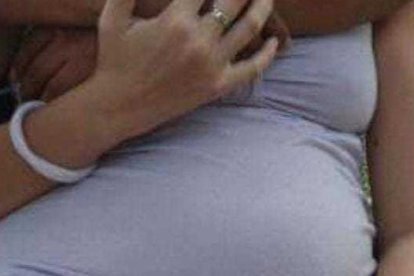 Lidia y su esposo disfrutaron de cada uno de los meses del embarazo.