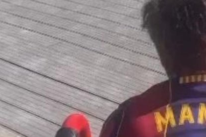 'Manu' sufrió de una parálisis cerebral tras su nacimiento.