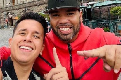 Al dominicano 

le gusta turistear con Maykel por los rincones de Ecuador.