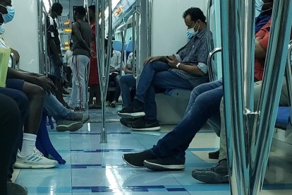 El Metro de Dubái es uno de los más lujosos del mundo.