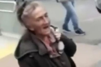 Es la captura de la grabación con la que se volvió viral.