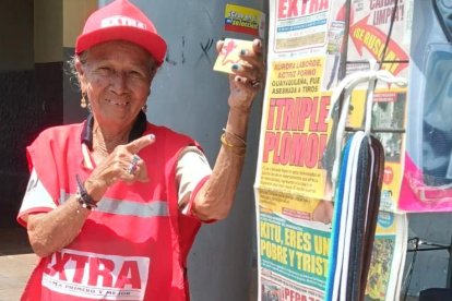 Irma se llevó una orden de compra de $ 30, una gorra y un chaleco de su Diario favorito.