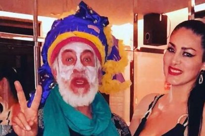 Presentó al 'Miche' en el night club.