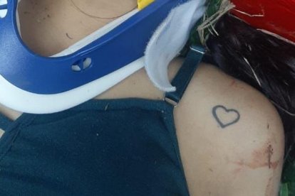 Xeomara Borbor fue identificada a las 20:00 por sus familiares. Al momento del accidente no se la reconoció porque no portaba documentos de identidad.