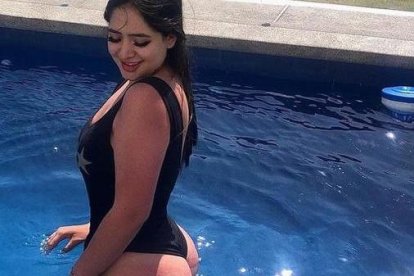 Angeline Panissa visitó las playas de Manta, provincia de Manabí.