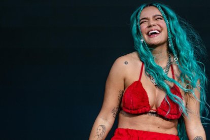 La colombiana está realizando su Bichota tour.