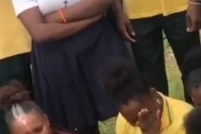 Cinco chicas de las 25 son las más afectadas. Las colegialas son de varios cursos del plantel.