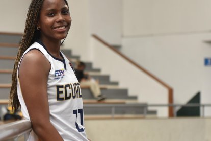 Blanca Quiñónez, de 15 años, quien juega en Italia, es la referente del combinado nacional.