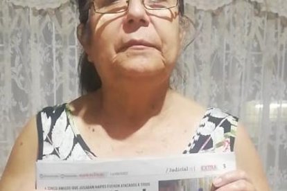 Alicia Maldonado fue la suertuda que se llevó la 'gamba' en 'jama'.