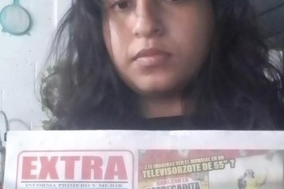 Britney Chalén la ‘congeló’ la buena noticia: se ganó los 100 dólares de la ‘promo’.