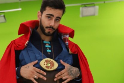 Lue Mansilla en el papel del Dr. Strange.