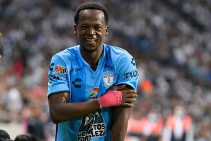 Romario Ibarra, jugador del Pachuca finalista de la LigaMx.