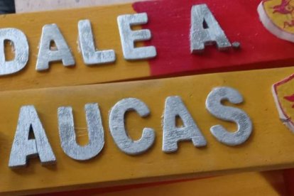 Las matracas fabricadas por Chicaiza fueron la sensación en los últimos dos meses.