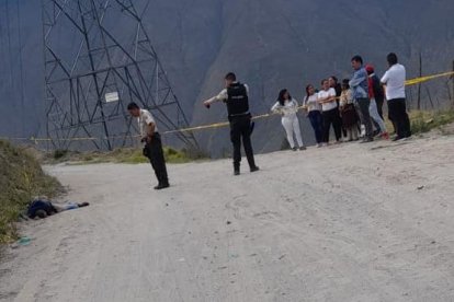 La víctima de Pomasqui registraba antecedentes por tráfico de droga.