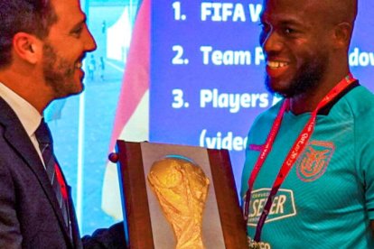 Enner Valencia, capitán de la  Tricolor, es de los jugadores más experimentados.