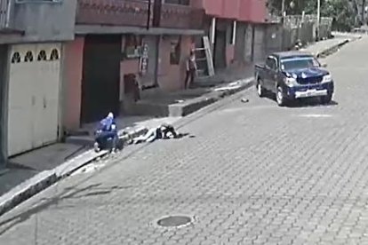 El hecho se produjo en La Victoria de Guamaní, en el sur de Quito.