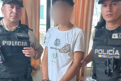 El tipo fue detenido a 20 metros del lugar de los hechos.