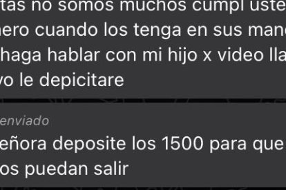 Alejandro Malla, joven de X años, es uno de los secuestrados.