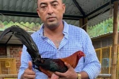 Una de las pasiones de Jairon eran los gallos.