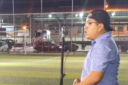 Marlon Ganchozo, de Arca Continental, en entrevista con William Ludeña Jr.