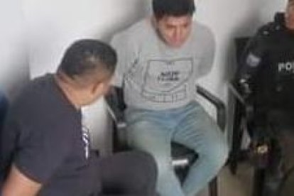 Tubay fue detenido junto con otras cuatro personas en un intento de robo  en Guayaquil.