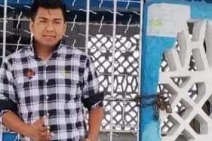 El carro del taxista Víctor Domínguez no estaba en el lugar. Creen que se lo robaron.