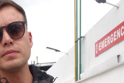 José Granda, propietario de un surtidor de gasolina, dice que se está preparando para una posible paralización