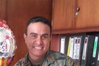 El cabo primero Ronny Stalin Intriago Macías fue atacado antes de su onomástico.