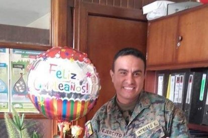 El cabo primero Ronny Stalin Intriago Macías fue atacado antes de su onomástico.