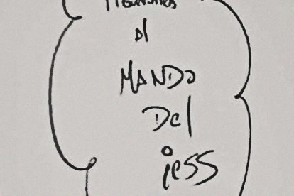 Los agentes buscan establecer quiénes habrían dejado estos mensajes.