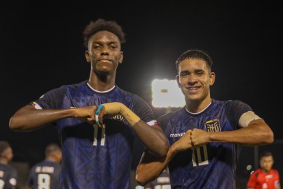 Allen Obando y Kendry Paéz son las figuras de la selección de Ecuador en el Campeonato Sudamericano sub-17.