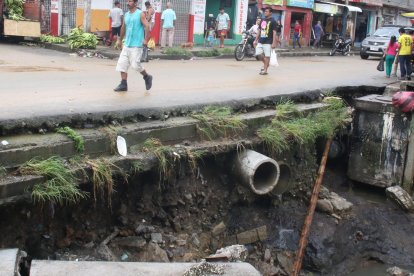 Hay preocupación en los moradores por el posible debilitamiento de la zona.