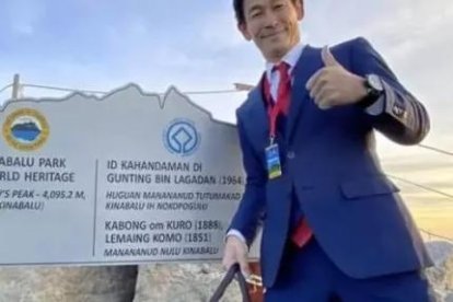 Nobutaka Sada, sastre y escalador.