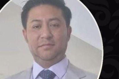 Walter Llugsha es velado en el camposanto Jardines de Esperanza.