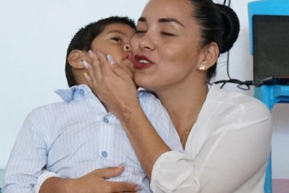 Su papel como madre es lo que la motiva también para hacer su trabajo.