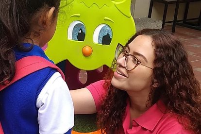 Trate de darle ánimo y confianza a los niños.