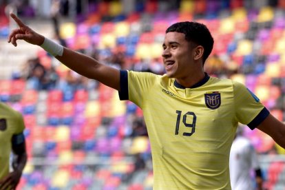 Kendry Páez se convirtió en el jugador más joven en marcar en un Mundial sub-20.