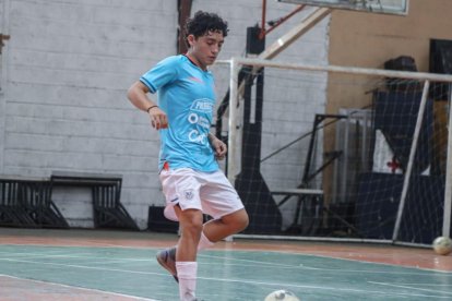 Ludwin Patricio Montalvo Medina, jugador nacido en Bucay de la selección sub 17 de Ecuador.