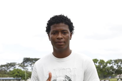 Entrevista con Jackson Rodríguez, jugador de Emelec.POLIDEPORTIVO SAMANES, , 22 DE JUNIO  DEL 2023- AMELIA ANDRADE Guayaquil-Ecuador Agencia (Ag-ecpreso)