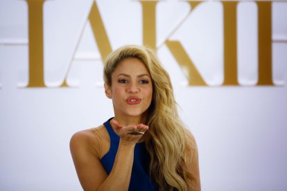 Shakira, cantante colombiana.