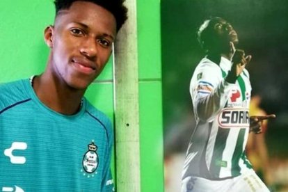 El futbolista pasó por las inferiores del Santos Laguna, donde su papá fue estrella.
